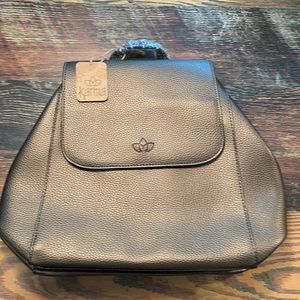 Bronze Karma backpack purse